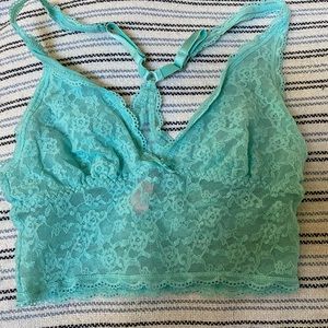 Aqua Lace Bralette from Pink by Victoria’s Secret